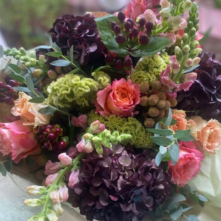 Seasonal Hand Tied Bouquet