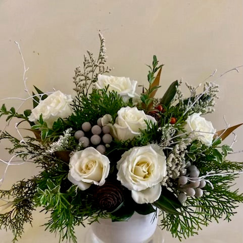 Winter White Petite Blooms