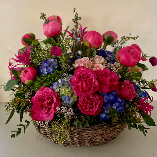 Premium Florals Basket of Blooms